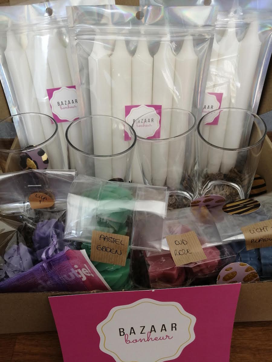 DIY pastel dip-dye kaarsen maken (met online workshop)