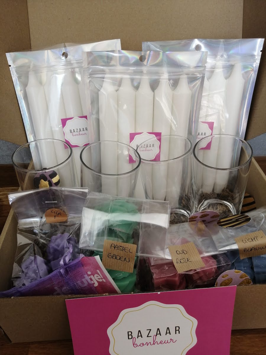 DIY pastel dip-dye kaarsen maken (met online workshop)