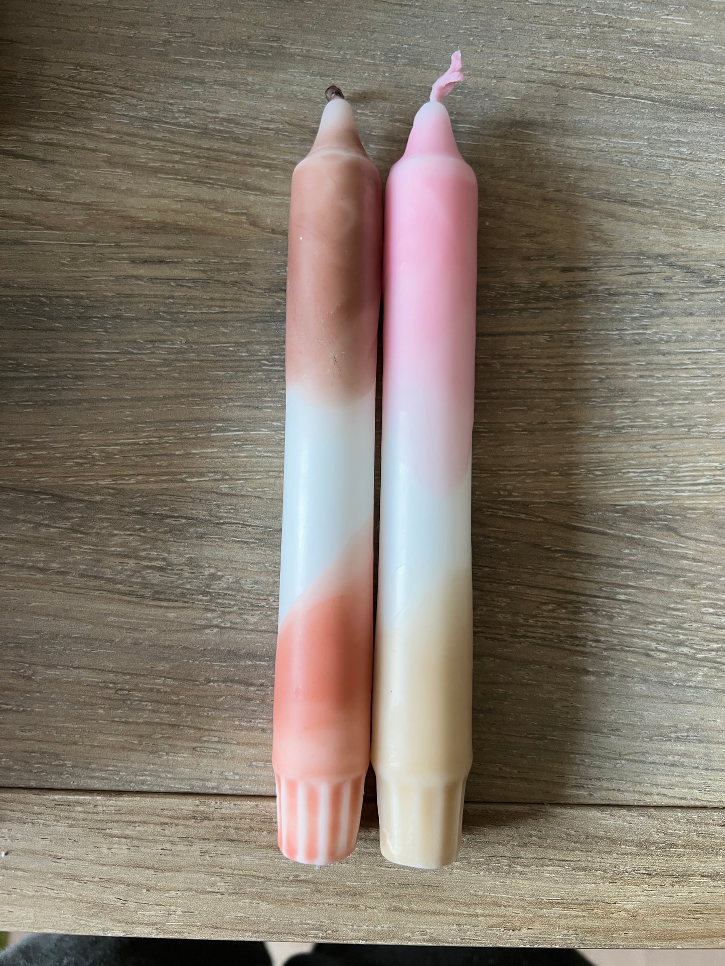 Dip-dye refill kleuren: kleuren pastel terra DIY