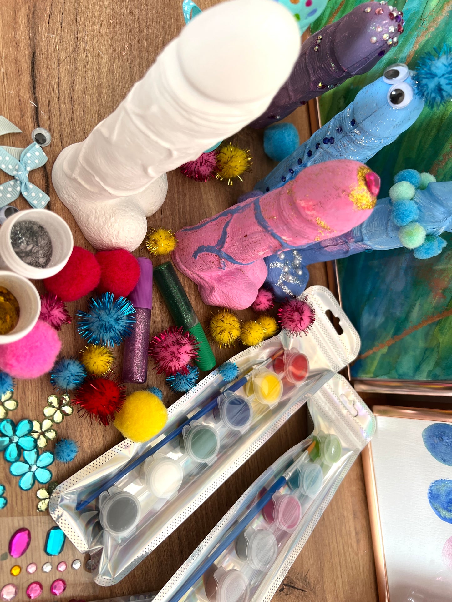 Paint-a-piet Bachelorette Box (activiteit vrijgezellen feestje DIY workshop)