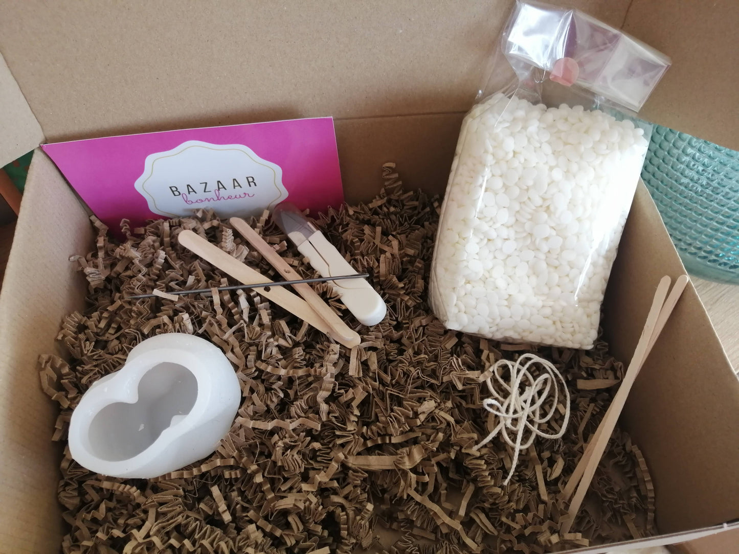 Zelf kaarsen leren maken: DIY workshop box (kontje)